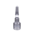 3ml empty plastic essence container PETG disposable clear ampoule bottle for essence